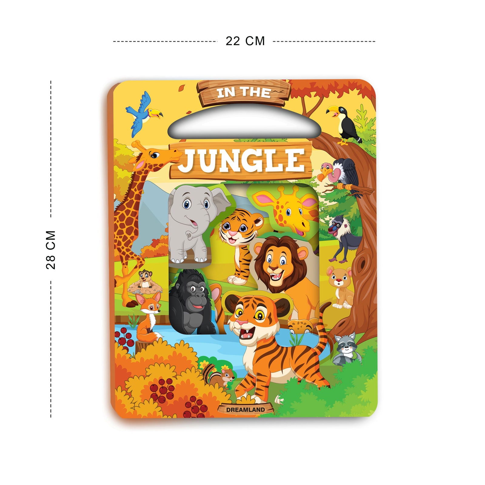 Window Cut Board Book - In the Jungle - Tinycubs - 