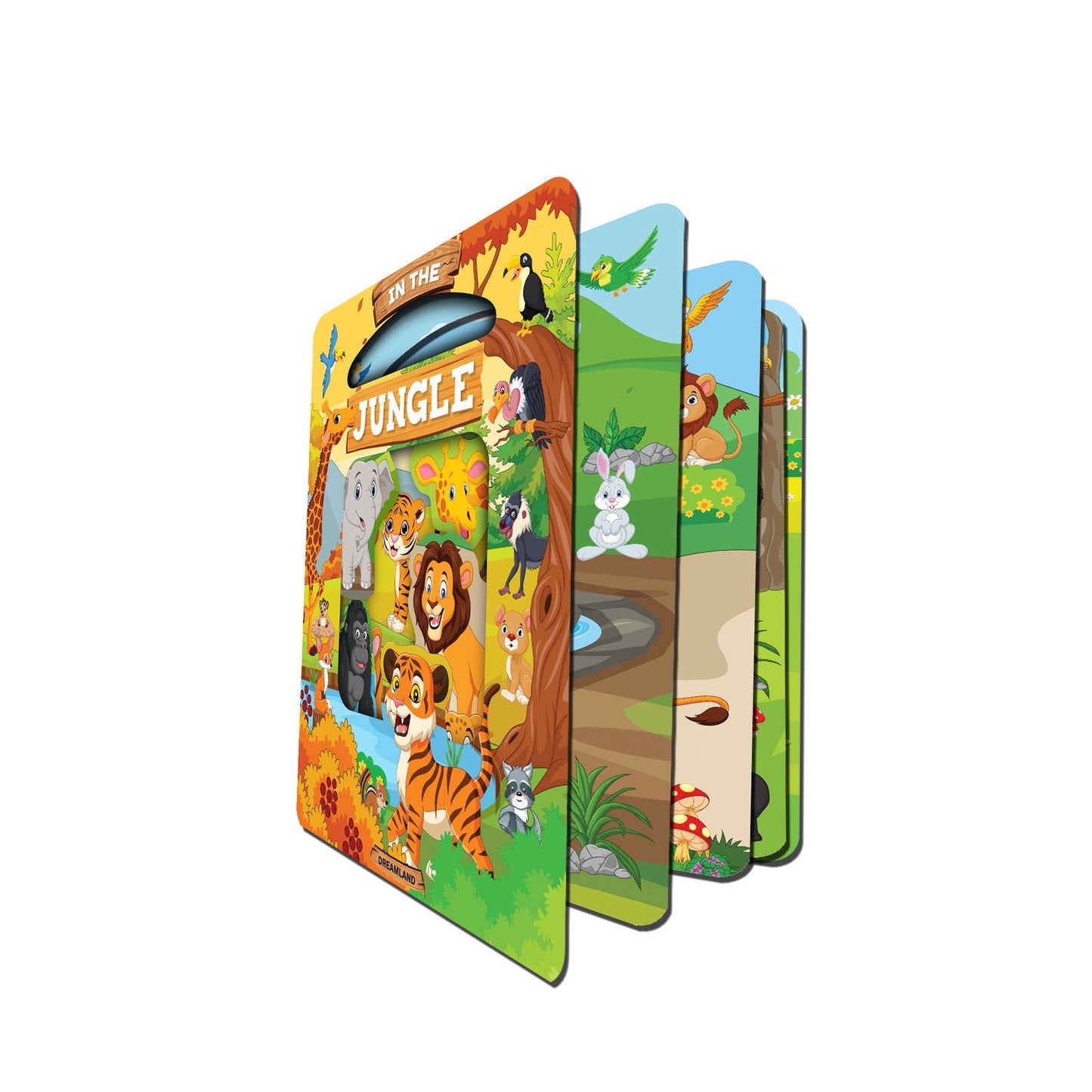 Window Cut Board Book - In the Jungle - Tinycubs - 