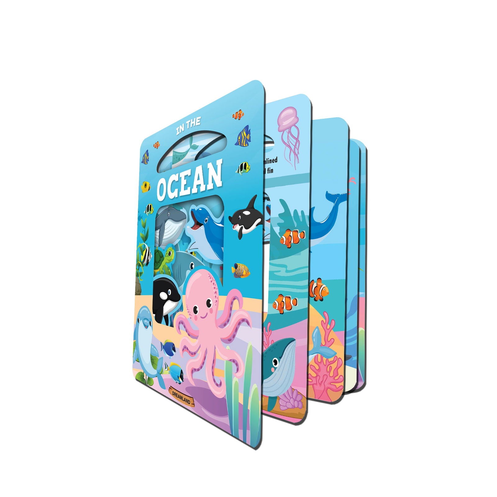 Window Cut Board Book - In the Ocean - Tinycubs - 