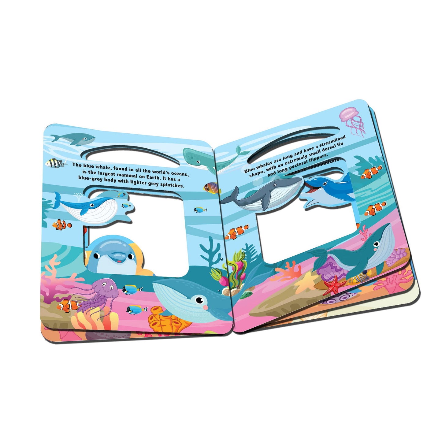 Window Cut Board Book - In the Ocean - Tinycubs - 