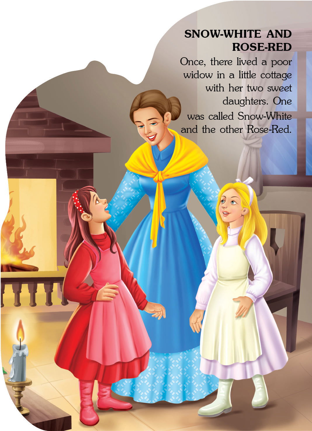 Wonderful Story Board book-Snow-White and Rose-Red - Tinycubs - 