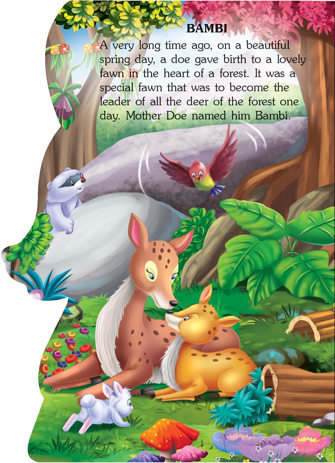 Wonderful Story Board book- Bambi - Tinycubs - 