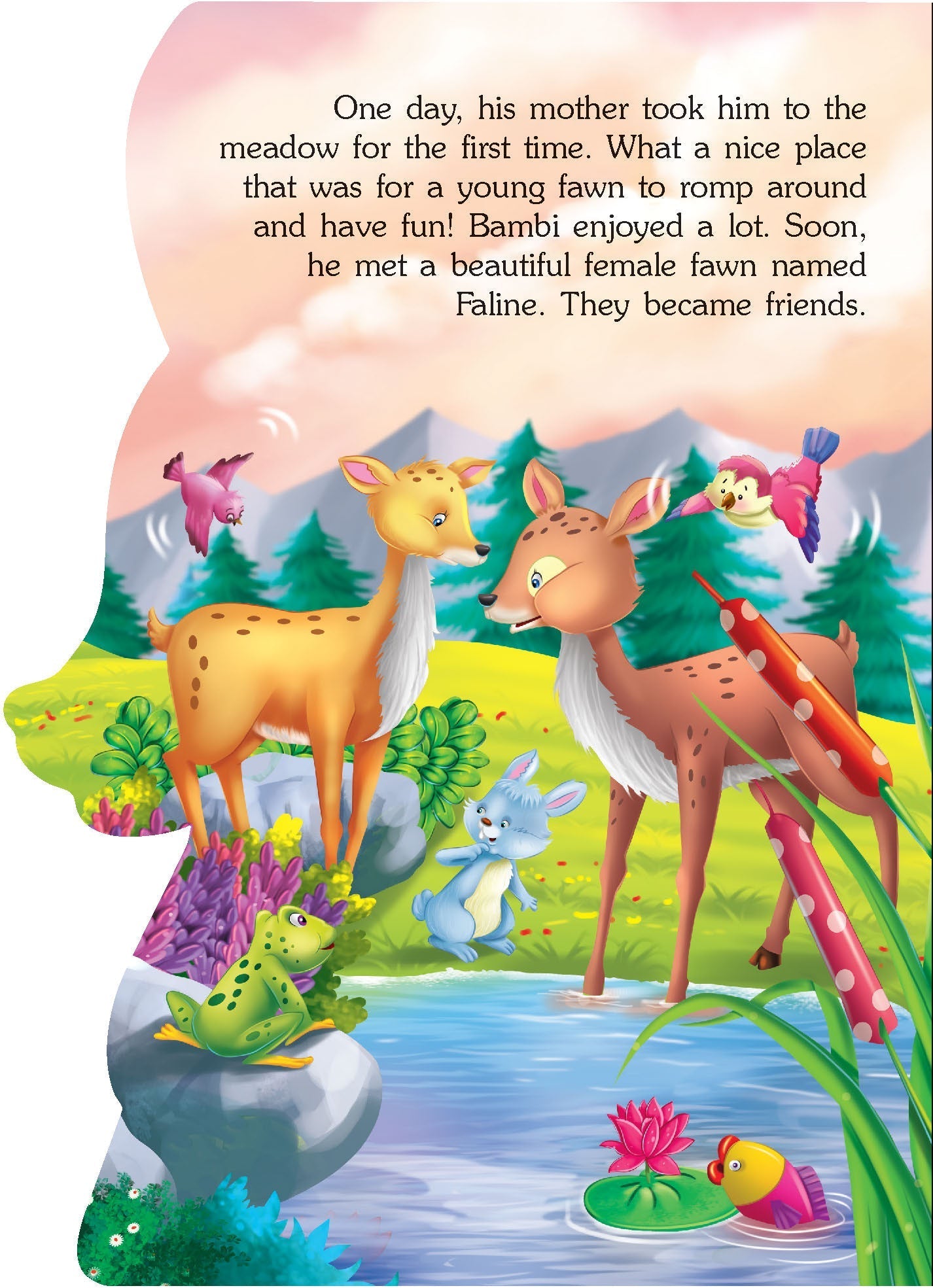 Wonderful Story Board book- Bambi - Tinycubs - 