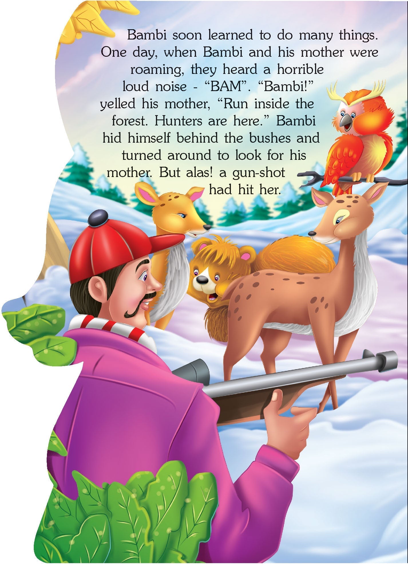 Wonderful Story Board book- Bambi - Tinycubs - 