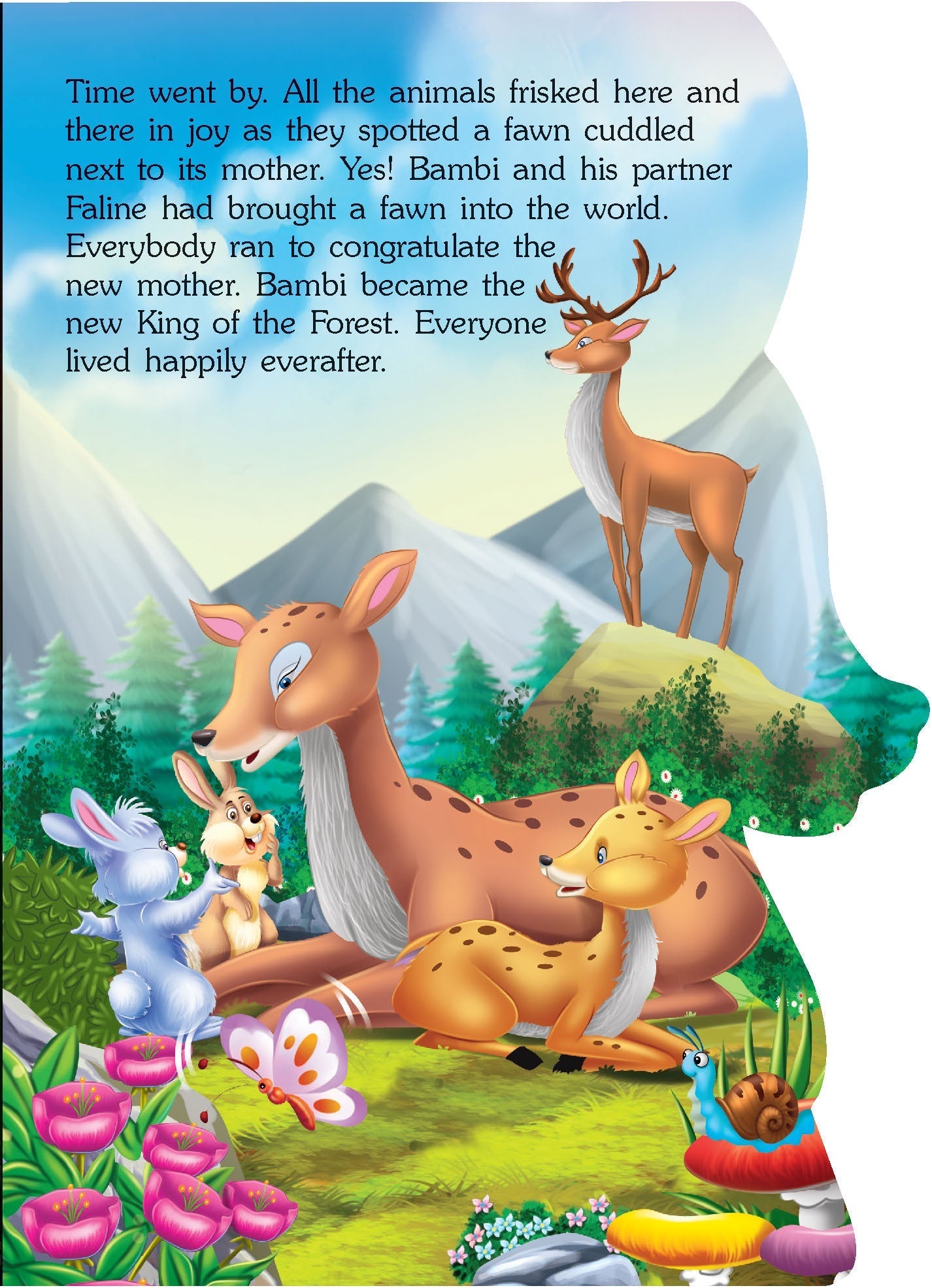 Wonderful Story Board book- Bambi - Tinycubs - 