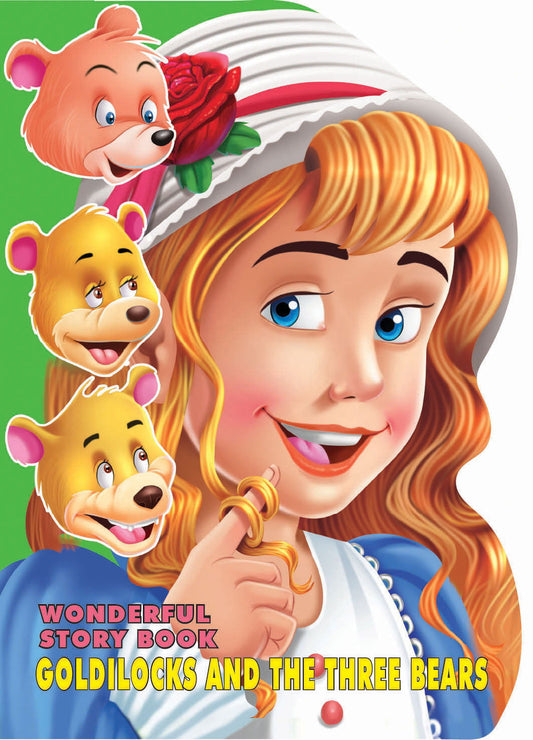 Wonderful Story Board book- Goldilocks and the three Bears - Tinycubs - 