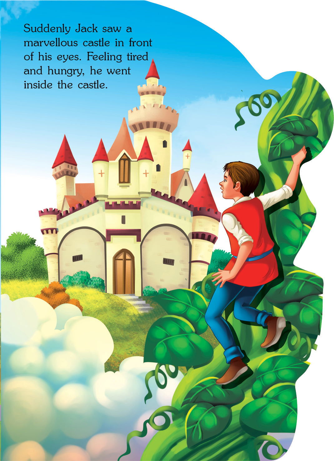 Wonderful Story Board book- Jack & Beanstalk - Tinycubs - 