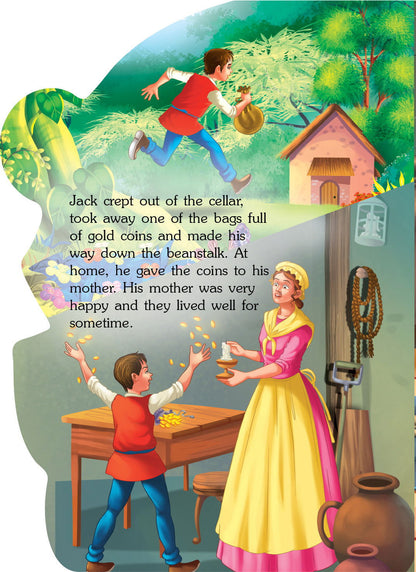 Wonderful Story Board book- Jack & Beanstalk - Tinycubs - 