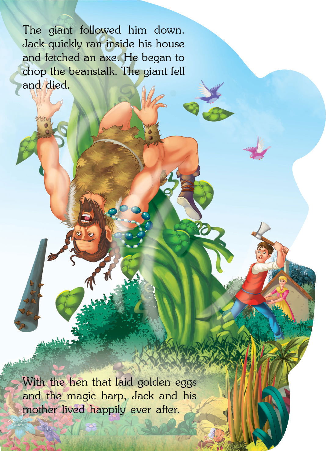 Wonderful Story Board book- Jack & Beanstalk - Tinycubs - 