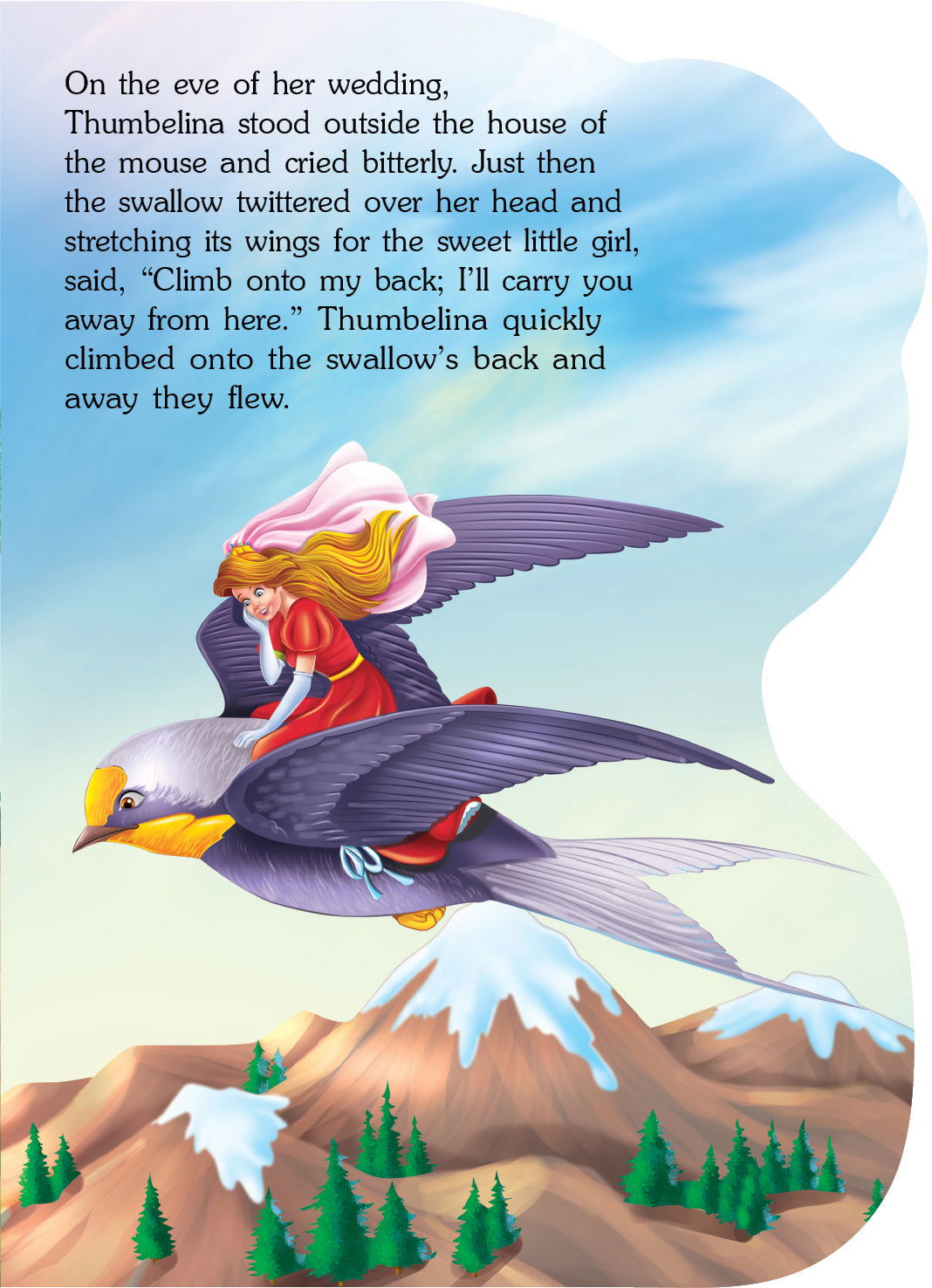 Wonderful Story Board book- Thumbelina - Tinycubs - 