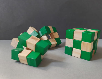 Wooden Cube puzzle - Tinycubs - 