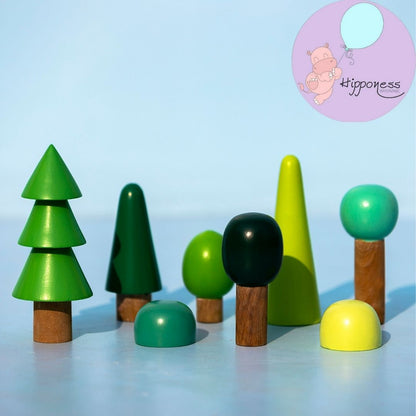 Wooden Tree Set - Tinycubs - 