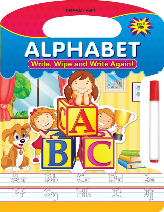 Write and Wipe Book - Alphabets - Tinycubs - 