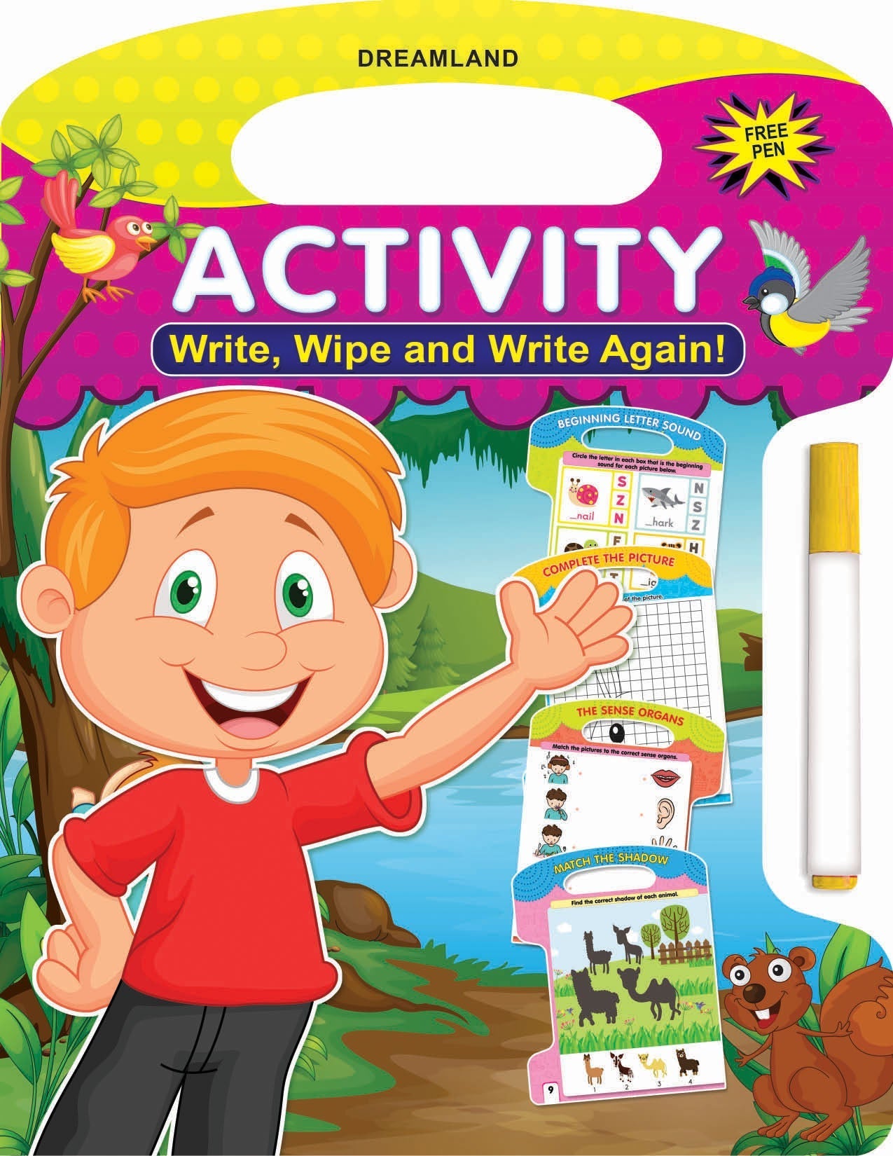 Write and Wipe Book  Activity - Tinycubs - 