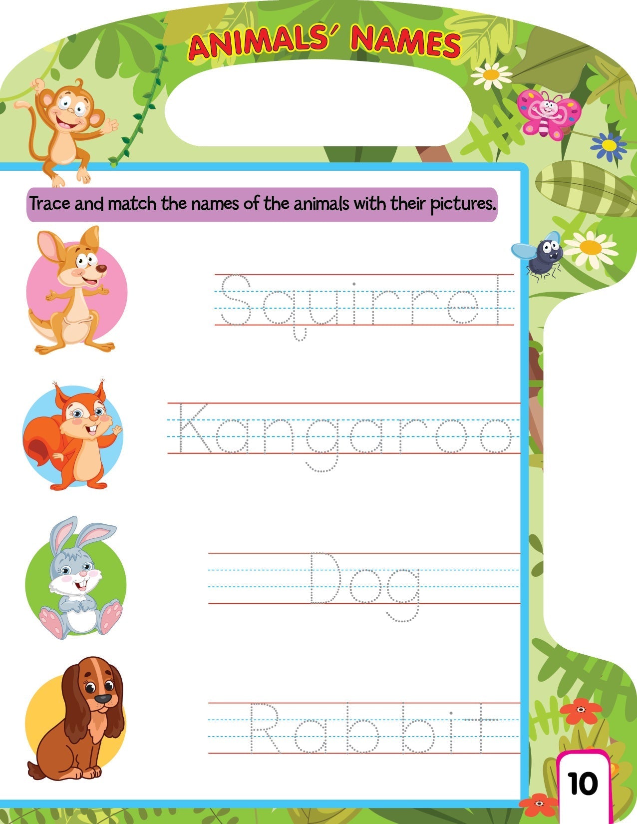 Write and Wipe Book  Animals - Tinycubs - 