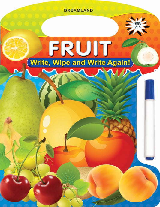 Write and Wipe Book  Fruit - Tinycubs - 