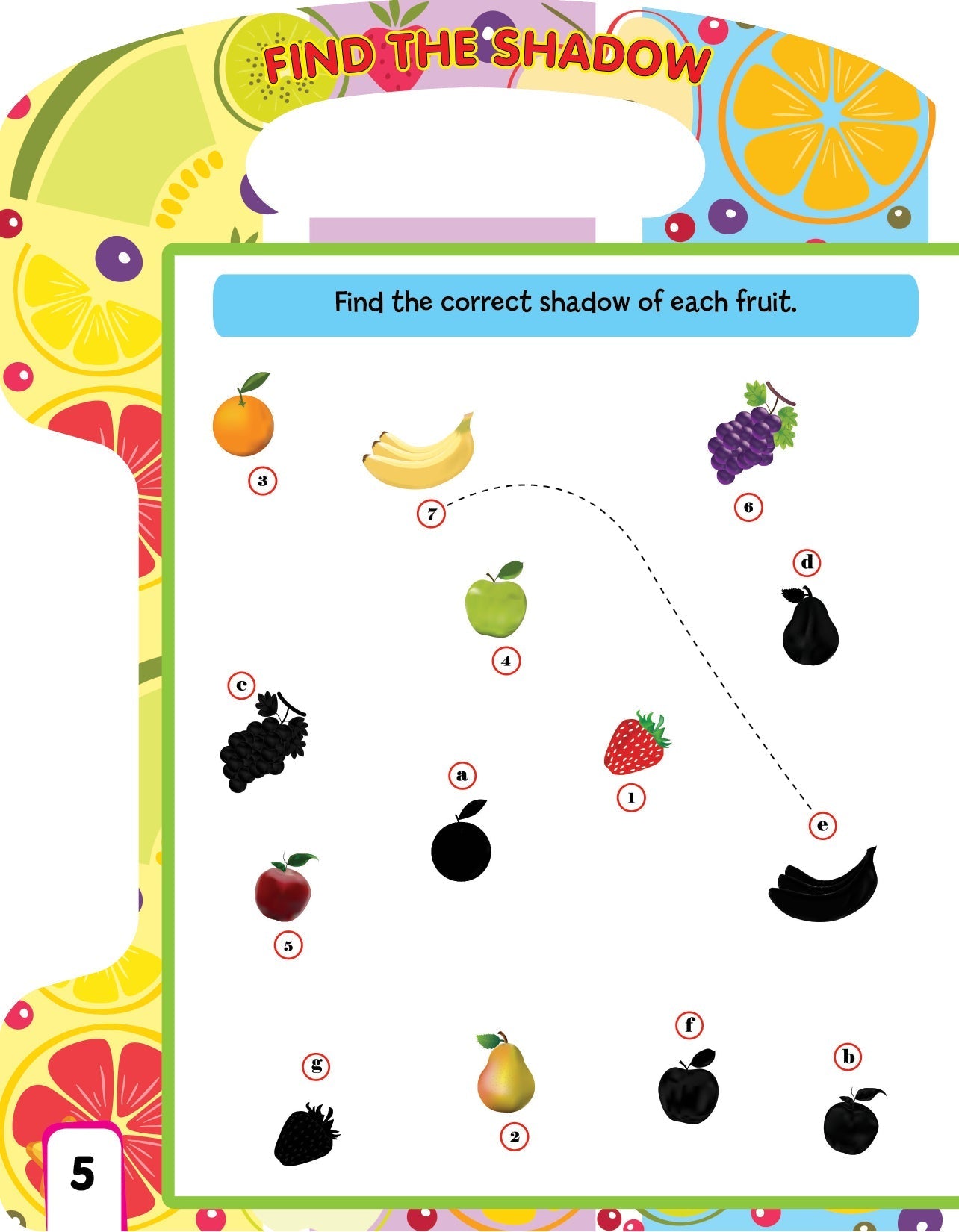Write and Wipe Book  Fruit - Tinycubs - 