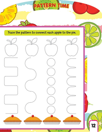 Write and Wipe Book  Fruit - Tinycubs - 