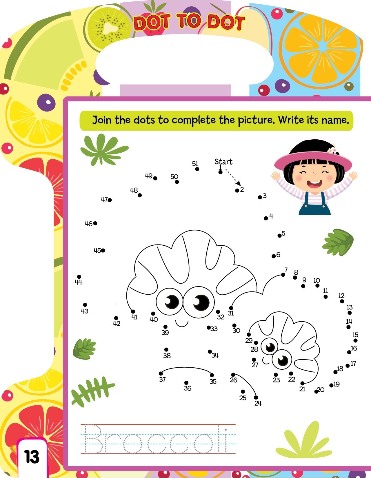Write and Wipe Book  Vegetables - Tinycubs - 