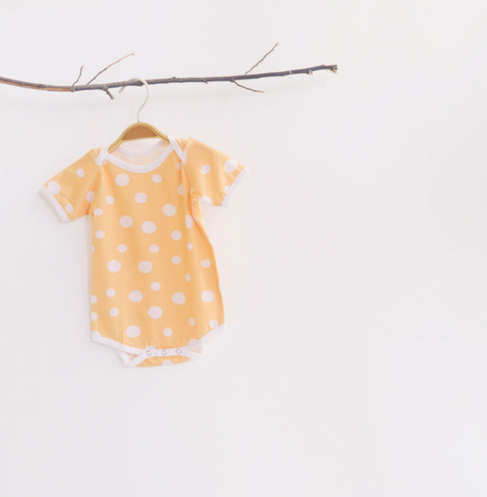 Yellow Love Bodysuits - Set of 3 - Tinycubs - 