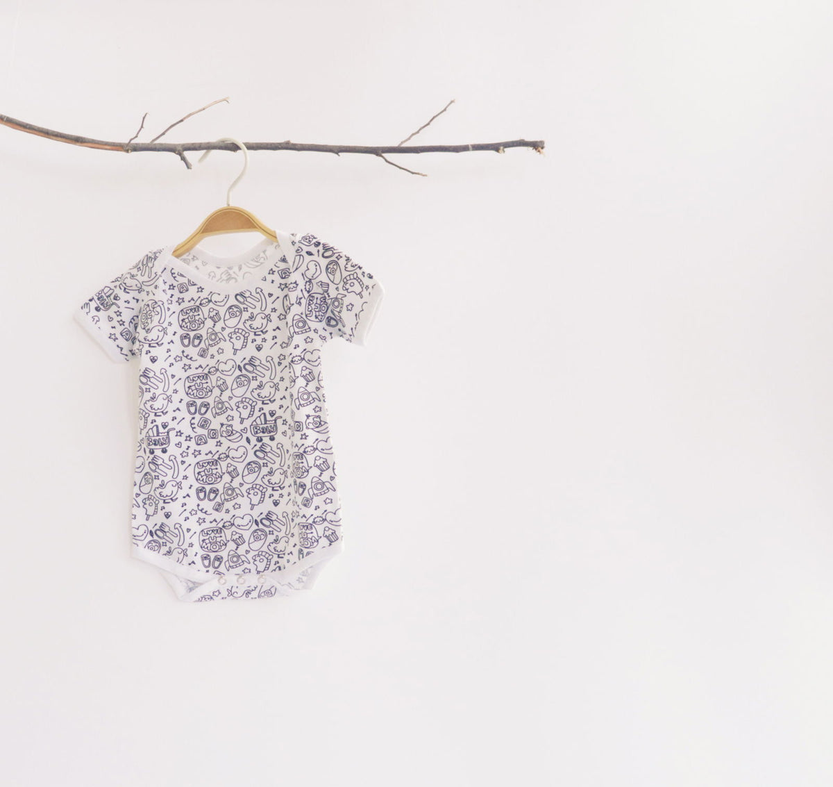 Yellow Love Bodysuits - Set of 3 - Tinycubs - 